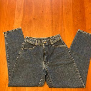 Sassi Jeans Junior Denim size 7  25" waist, 9.75 Rise, 27" inseam. Vintage